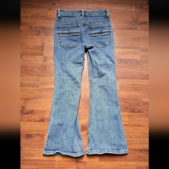 Free People Womens Flare Jeans Blue Size 24 - Picture 12 of 12